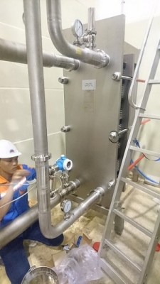 Nâng cấp hệ thống làm lạnh sản phẩm, cho 4 nhà máy Suntory Pepsi.